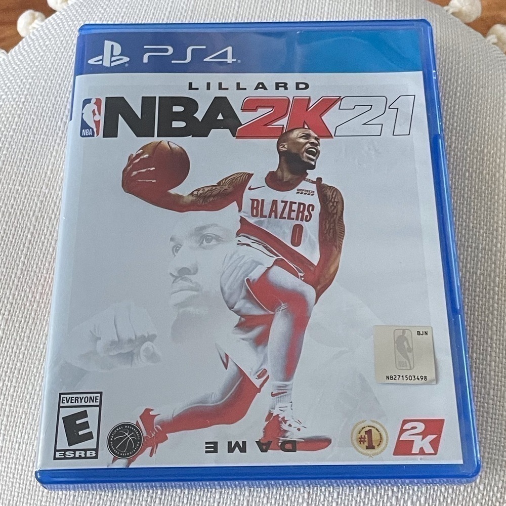 Sony Playstation 4 NBA2K21 video game rated E